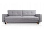 Divano 3 Posti Design Grigio 228 X 91 X 75 Cm Jvmoebel