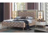 Letto Chesterfield Tappezzeria Design Letti Hotel Matrimoniali Legno Italiano Nuovo