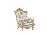 Poltrona Design Bianco 83 X 87 X 115 Cm Jvmoebel