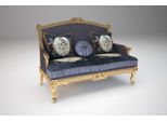 Divano Classico A Due Posti 157 X 87 X 118 Cm Jvmoebel
