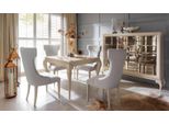 Lusso Sala Da Pranzo Tavolo Da Pranzo Sedia Set Da Pranzo Zona Pranzo Sedie Lusso Bianco Set 5Pcs