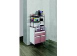Libreria Multiuso Camera Giovani Armadio Legno Mobili Scaffali Nuovo