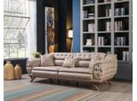Divani Chesterfield 3 Posti Design Beige Divani Imbottiti Divano