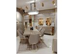 Set Sala Da Pranzo Tavolo Da Pranzo + 6X Sedie + Credenza Con 2X Specchio Jvmoebel