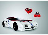 Letto Auto Da Corsa Con Materasso Letto Auto Camera Dei Bambini Letti Mobili Nuovo