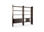 Libreria In Legno Scaffale Armadio Ufficio Mobili Designer Moderno Scaffali Separatori - Jvmoebel