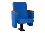 Poltrona Art Deco Poltrona Divano 1 Posto Per Teatro Design Lusso Blu Tessile Jvmoebel