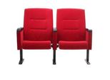 Poltrona Art Deco Poltrona Divano 1 Posto Per Teatro Design Lusso Rosso Tessile Nuovo