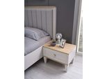 Gruppo Comodini Consolle In Legno Comodino Camera Da Letto Grigio Jvmoebel