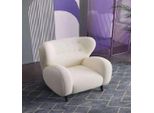 Poltrona Poltrona Moderna Elegante Divano Tv Bianco 1 Posto Jvmoebel