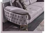 Divano 3 Sitzer Divano Design Moderno Holz Jvmoebel
