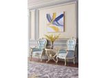 Set Da Salotto 2х Poltrona Tavolino 3Pcs Lusso Jvmoebel