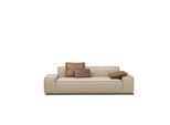 Soggiorno Divano 3 Posti Legno Beige Tappezzeria Mobili Divani Nuovo Jvmoebel