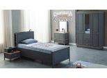 Letto Per Bambini Camera Per Bambini Set Di Mobili Per Bambini Letto Grigio Legno Set 5 Pezzi