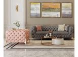 Divano 3 Posti Design Divani Imbottiti Divani Relax Chesterfield Mobili Jvmoebel