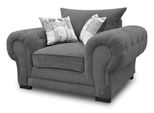 Poltrona Da Salotto Stile Moderno Design Colore Grigio Jvmoebel