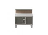 Comodino Console Da Letto Console In Legno Camera Dei Bambini Moderno Grigio Ragazze Jvmoebel