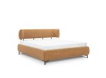 Letto Marrone Per Camera Da Letto Letti Imbottiti Letti Di Design Struttura In Legno Letto Tessile Jv Moebel