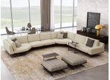 Luxury Koplett Divano Angolare Divani A L 2X Tavolino 2X Sgabello Set Jvmoebel