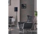 Grau Sessel Wohnzimmer MöBel Modern Design Polster Luxus Sitz Jvmoebel