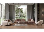 Set Da Salotto 1X Divano 3 Posti+1X Poltrona+1X Divano Angolare A L Marrone Jvmoebel