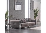 Elegante Stoffcouch Polster Divano Wohnzimmer MöBel Jvmoebel