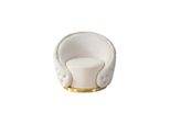 Chesterfield Wing Chair Poltrona Divano Divano Imbottito Seduta Relax Nuovo