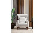 Poltrona Da Salotto Moderno Design Tessile D'arredo Tessuto Di Rivestimento Jvmoebel