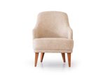 Poltrona In Pelle Beige Poltrona Da Salotto Poltrona Di Design 1 Posto Mobili Nuovo Jvmoebel