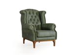 Poltrona Di Lusso Chesterfield Verde Poltrona Imbottita Poltrona Di Design