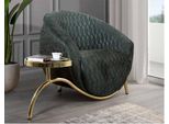 Poltrona Imbottita Verde Mobili Da Salotto Di Design Lussuosa Poltrona A 1 Posto