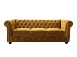 Divano Chesterfield A 3 Posti Divano Da Ufficio Con Letto Funzione Divani Divani A Tre Posti