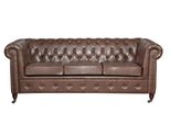 Set Divano Chesterfield Divano Imbottito 3 Divani A 2 Posti In Pelle Tessuto Nuovo