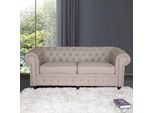 Divano Chesterfield Divano 2+1 Posti In Pelle Divano Seduta Set Divano 2+1