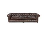 Divano Chesterfield Divano Tappezzeria Tessuto Pelle Divano Tappezzeria Set Grande Xxl
