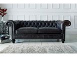 Lusso Divano Classico Chesterfield A Tre Posti Rivestimento In Pelle Inghilterra Sedile Divano