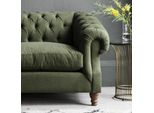 Divani Di Design - Divano Barocco Rococò Divano Tessile Velluto Chesterfield -Jvmoebel ®