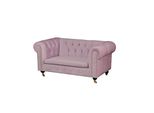 Jvmoebel ® Divano In Pelle Divano - Tappezzeria Di Design Set Di Divani A Tre Posti Rosa Nuovo