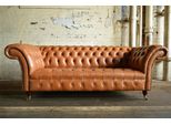 Divano 3 Posti In Pelle Arancione Divano Divano Chesterfield Set Divani In Pelle