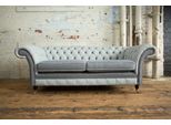 Divano Chesterfield Divano A 3 Posti Divani Divani Soggiorno Design Divano Grigio Nuovo