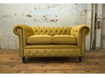 Divano Chesterfield 2 Posti Imbottito Divano Divano Tre Posti Giallo Divani Velluto Nuovo