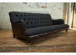 Divano Chesterfield Originale Jvmoebel Divano Tessile Divani Tessuto Nuovo Nero