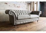 Divano Chesterfield Divano Imbottito Divani Divani A Tre Posti Cuscino In Tessuto 225Cm