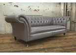 Divano Chesterfield Divano Design Tessile Soggiorno Divani Divani Tre Posti Grigio