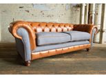 Divano Chesterfield In Tessuto Divano Grande Xxl Divano Sedile Imbottito Divani In Pelle