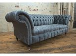 Soggiorno Divano Chesterfield Divano Design Divani Tessili Divani A Tre Posti Grigio
