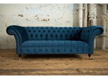 Chesterfield 3 Posti Imbottito Divano In Pelle Tessuto Divano In Tessuto Stile Moderno