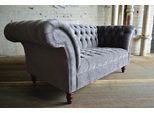 Divano Chesterfield Divano A 3 Posti Divani Divani Soggiorno Design Divano Grigio Nuovo