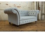 Divano In Tessuto Divano Chesterfield Grandi Divani Xxl Divani Sedile Imbottito 185Cm