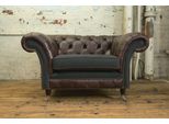 Divano Chesterfield Divano Imbottito Suite 1,5 Posti Divani Classici Monoposto